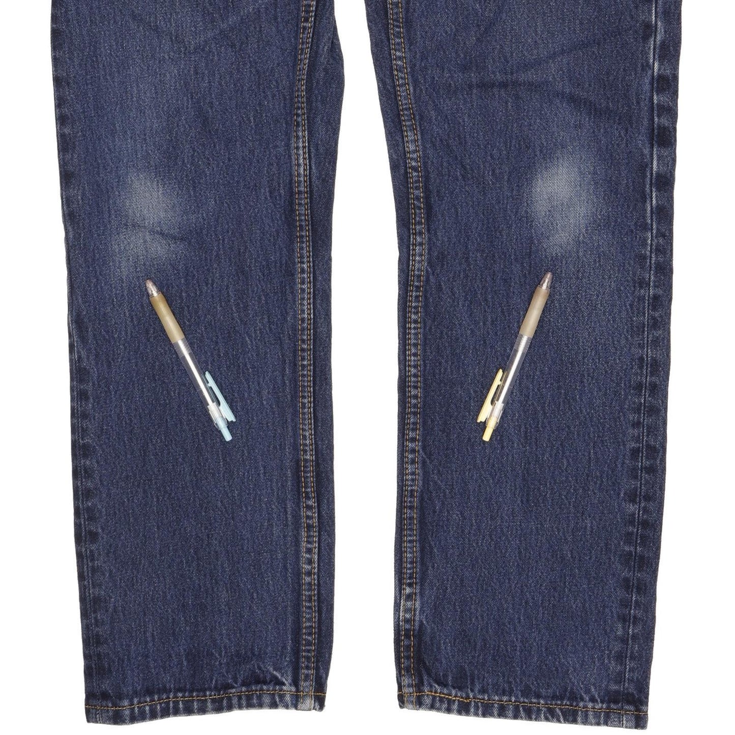 Levi's 505 Men Blue Straight Regular Jeans W33 L29 (106223)