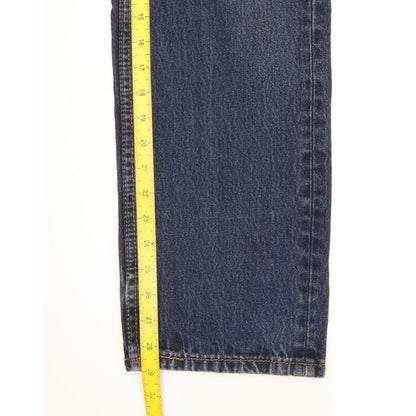 Levi's 505 Men Blue Straight Regular Jeans W33 L29 (106223)