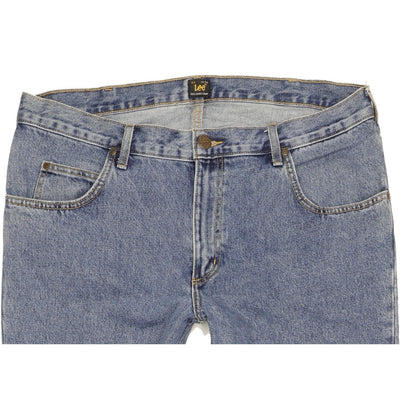 Lee Men Blue Straight Regular Jeans W36 L32 (106224)