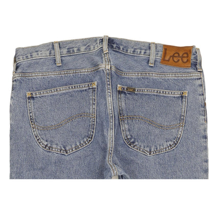 Lee Men Blue Straight Regular Jeans W36 L32 (106224)