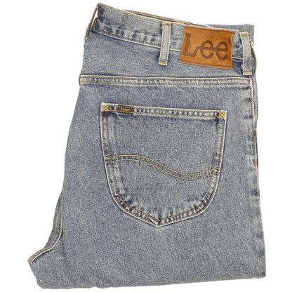 Lee Men Blue Straight Regular Jeans W36 L32 (106224)