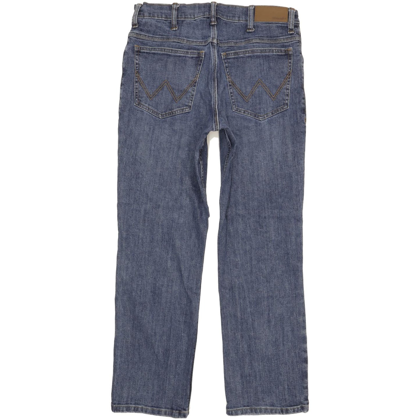 Wrangler Men Blue Straight Regular Jeans W32 L30 (106225)