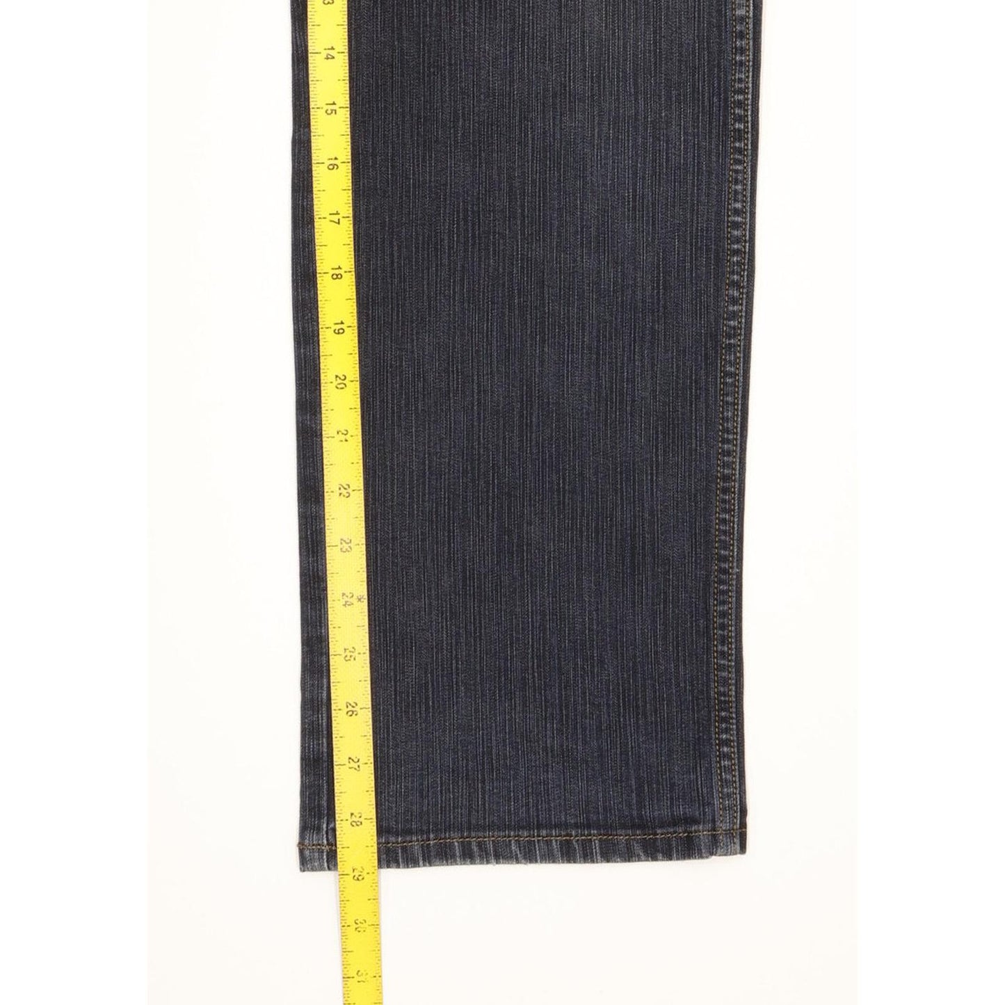 Wrangler Men Blue Straight Regular Stretch Jeans W34 L29 (106226)