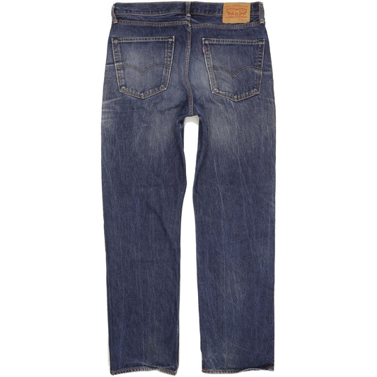 Levi's 751 Men Blue Straight Regular Jeans W36 L33 (106227)