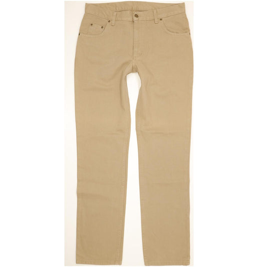 Wrangler Hero Men Beige Straight Regular Jeans W34 L35 (106228)