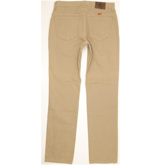 Wrangler Hero Men Beige Straight Regular Jeans W34 L35 (106228)