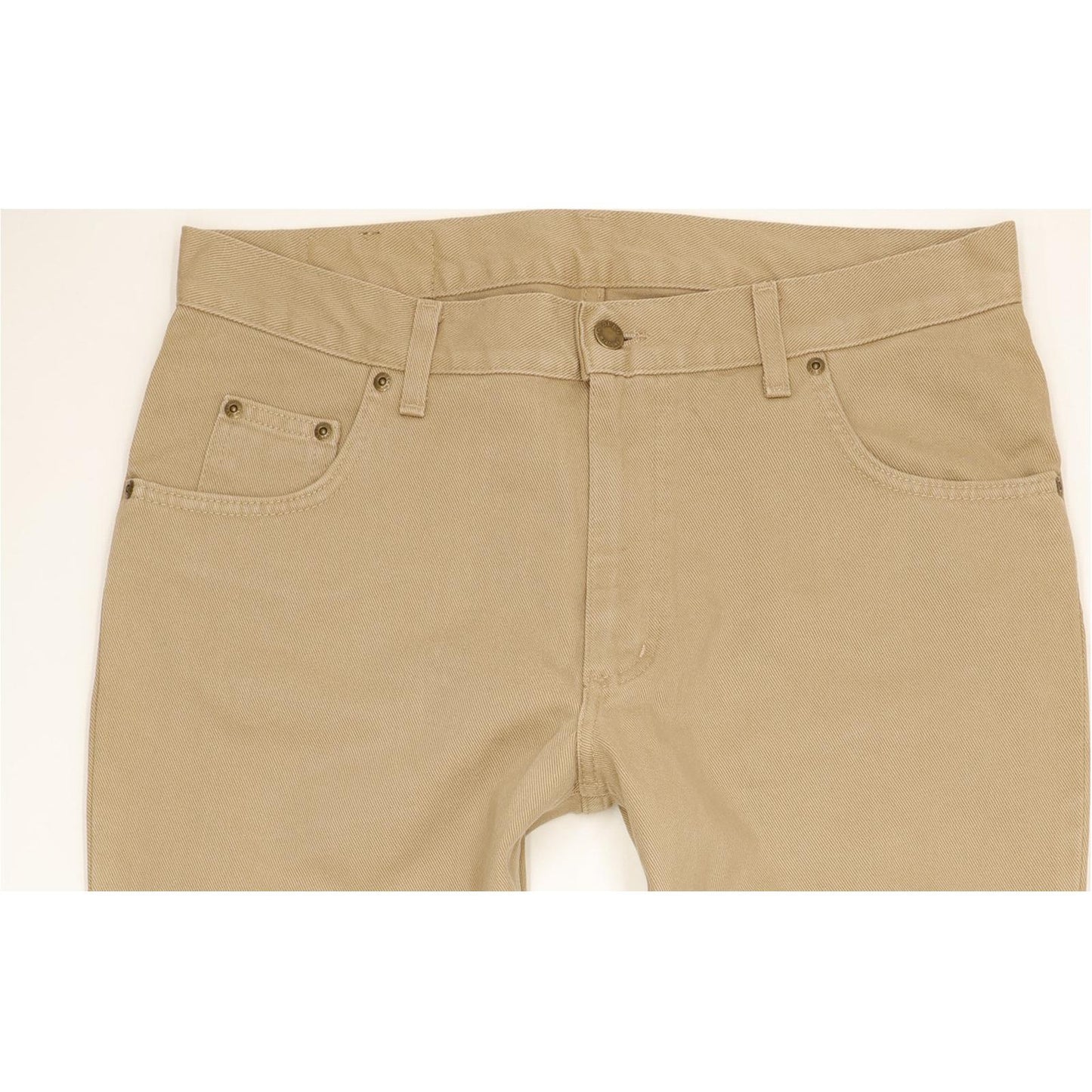 Wrangler Hero Men Beige Straight Regular Jeans W34 L35 (106228)