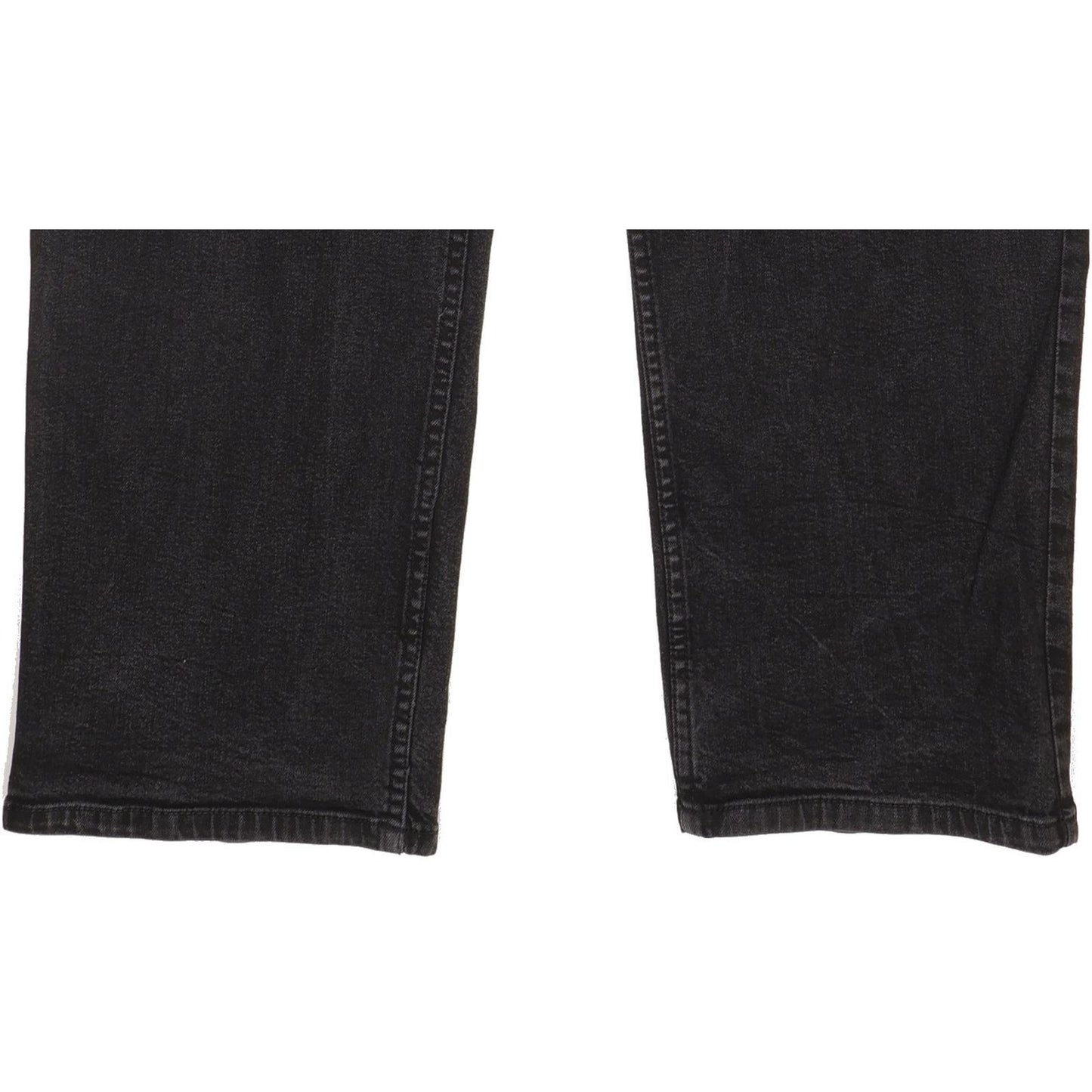 Lee Brooklyn Men Black Straight Regular Stretch Jeans W36 L33 (106229)