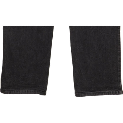 Lee Brooklyn Men Black Straight Regular Stretch Jeans W36 L33 (106229)