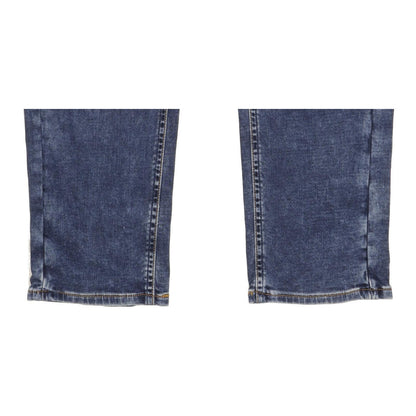 Mustang Oregon Men Blue Tapered Slim Stretch Jeans W32 L32 (106232)