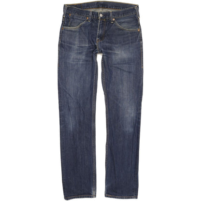 Levi's 504 Men Blue Straight Regular Jeans W32 L33 (106233)