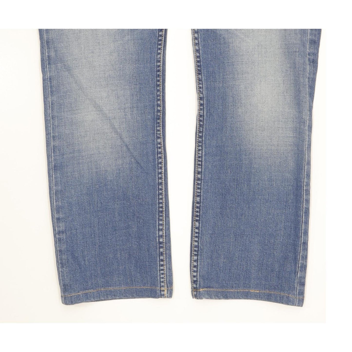 Lee Powell Men Blue Straight Slim Stretch Jeans W33 L27 (106234)