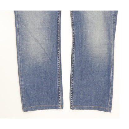 Lee Powell Men Blue Straight Slim Stretch Jeans W33 L27 (106234)