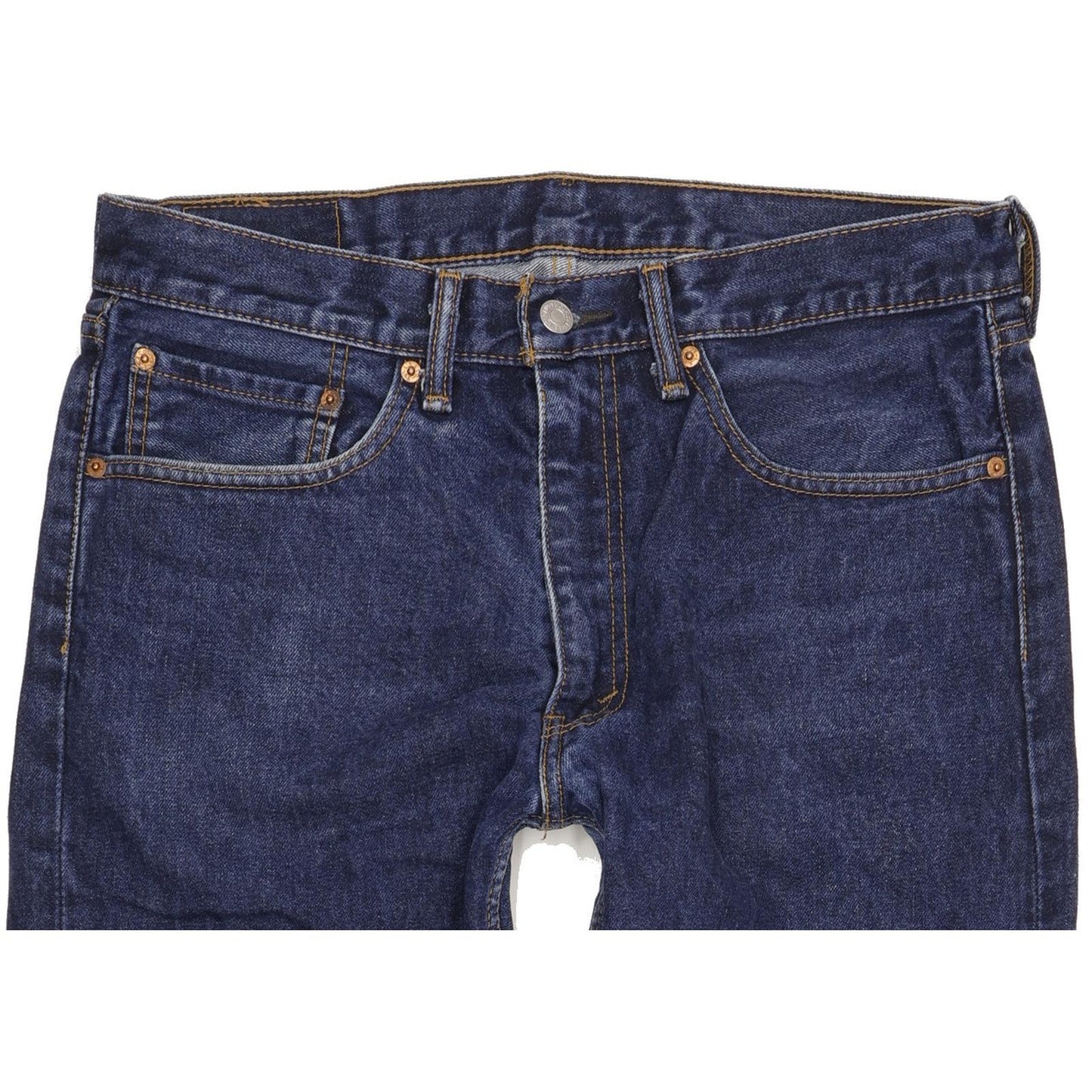 Levi's 505 Men Blue Straight Regular Jeans W34 L31 (106235)