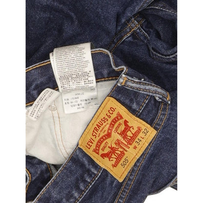 Levi's 505 Men Blue Straight Regular Jeans W34 L31 (106235)