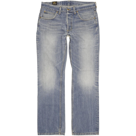 Lee Freeburn Men Blue Straight Regular Jeans W33 L32 (106236)