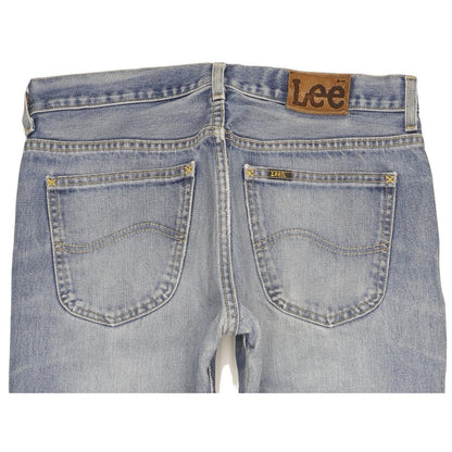 Lee Freeburn Men Blue Straight Regular Jeans W33 L32 (106236)