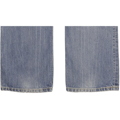 Lee Freeburn Men Blue Straight Regular Jeans W33 L32 (106236)