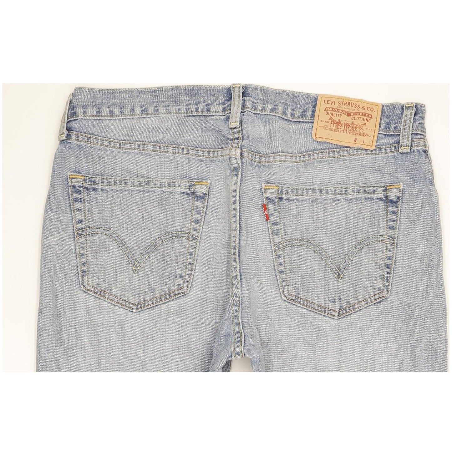 Levi's 751 Men Blue Straight Regular Jeans W36 L26 (106237)