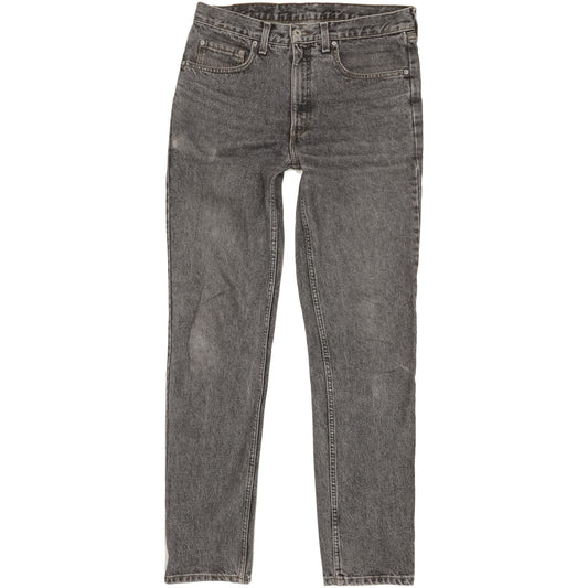 Levi's 631 Men Black Straight Slim Jeans W34 L34
