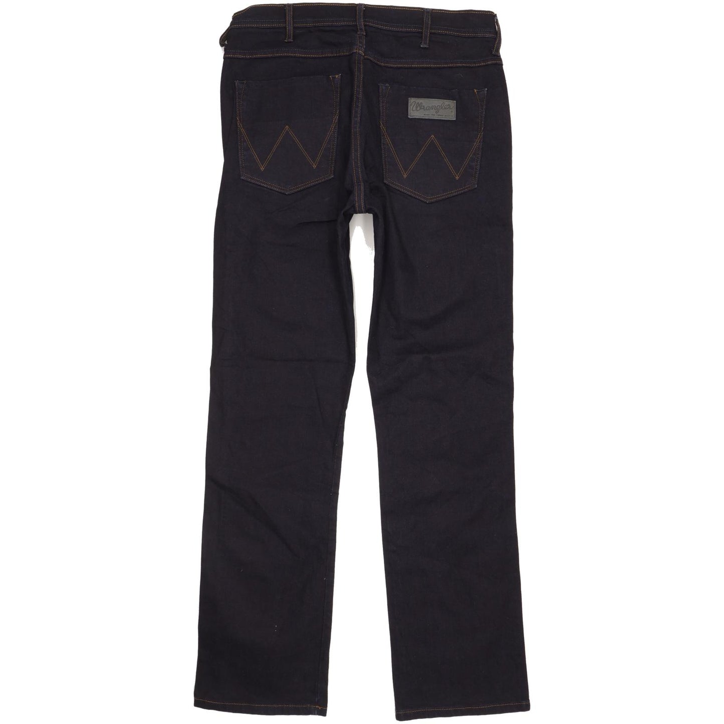 Wrangler Arizona Men Navy Straight Regular Stretch Jeans W33 L32 (106239)