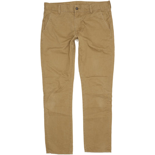 Levi's 511 Men Brown Straight Slim Jeans W36 L34 (106240)