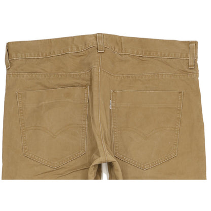 Levi's 511 Men Brown Straight Slim Jeans W36 L34 (106240)