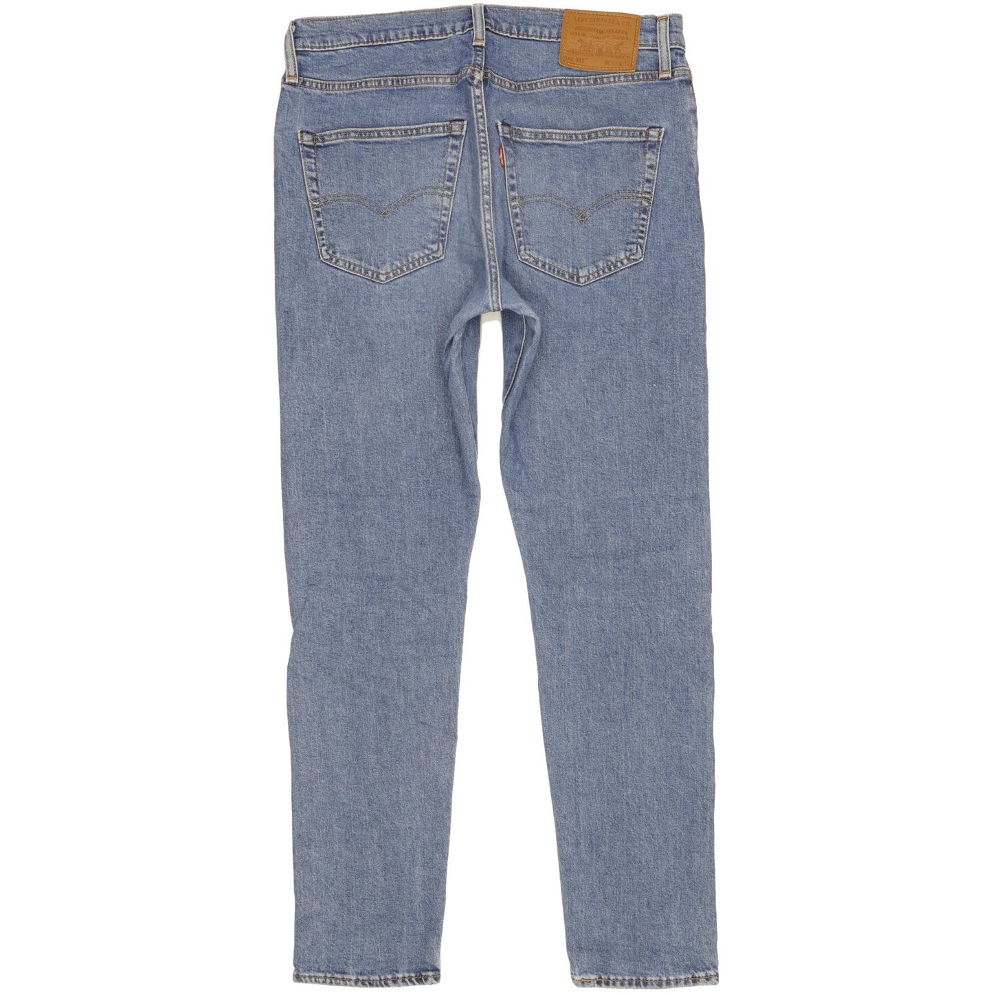 Levi's 512 Men Blue Tapered Slim Jeans W32 L31 (106242)