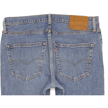 Levi's 512 Men Blue Tapered Slim Jeans W32 L31 (106242)
