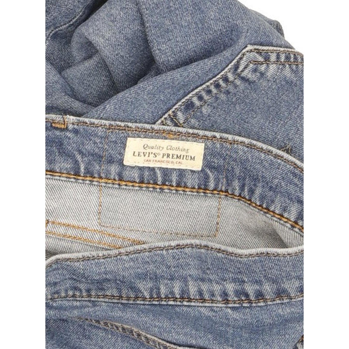 Levi's 512 Men Blue Tapered Slim Jeans W32 L31 (106242)