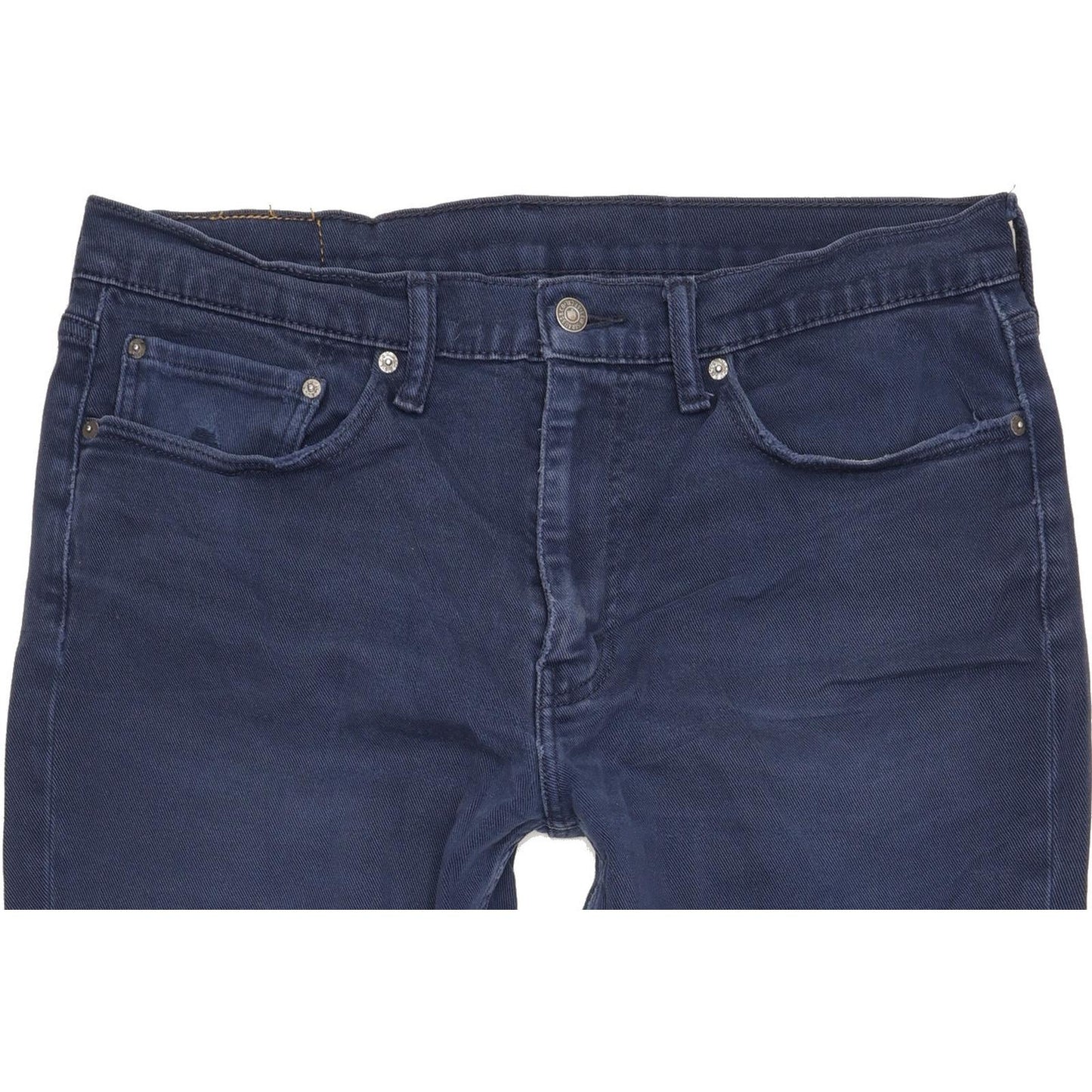 Levi's 514 Men Navy Straight Slim Stretch Jeans W36 L30 (106243)