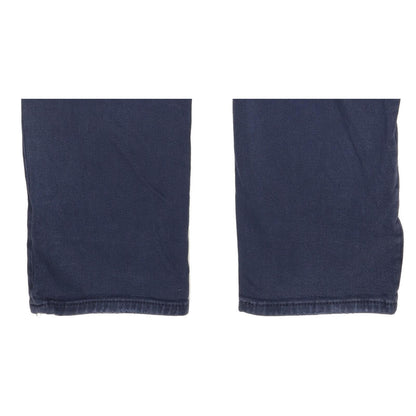 Levi's 514 Men Navy Straight Slim Stretch Jeans W36 L30 (106243)