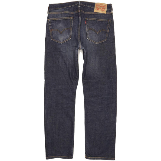 Levi's 505 Men Blue Straight Regular Stretch Jeans W34 L31 (106244)