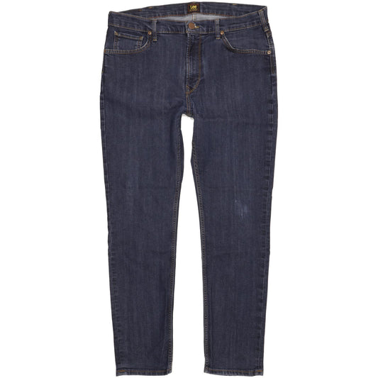 Lee Men Blue Tapered Slim Stretch Jeans W34 L30 (106246)