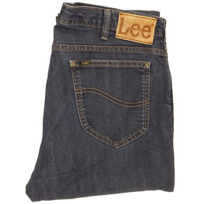 Lee Men Blue Tapered Slim Stretch Jeans W34 L30 (106246)