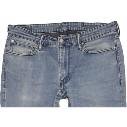 Levi's 511 Men Blue Straight Slim Stretch Jeans W36 L29 (106248)