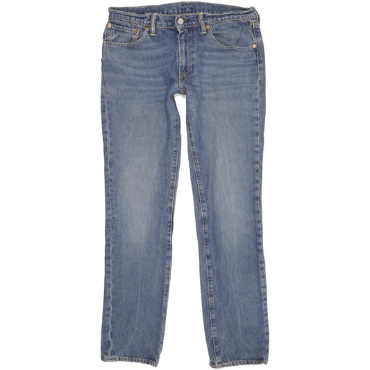 Levi's 511 Men Blue Straight Slim Stretch Jeans W33 L33 (106250)