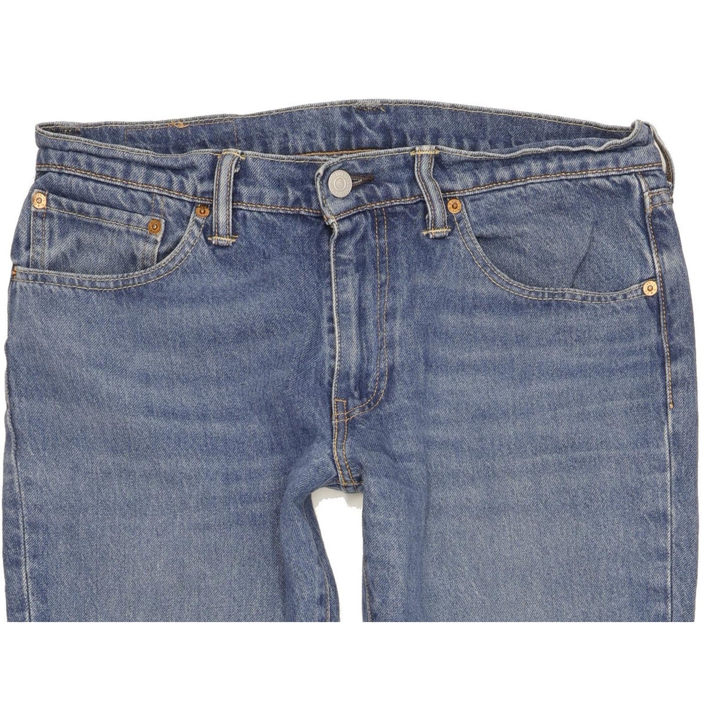 Levi's 511 Men Blue Straight Slim Stretch Jeans W33 L33 (106250)