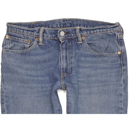 Levi's 511 Men Blue Straight Slim Stretch Jeans W33 L33 (106250)