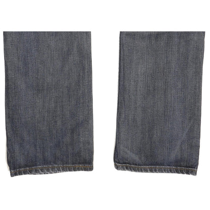 Levi's 506 Men Blue Straight Regular Jeans W38 L34 (106252)