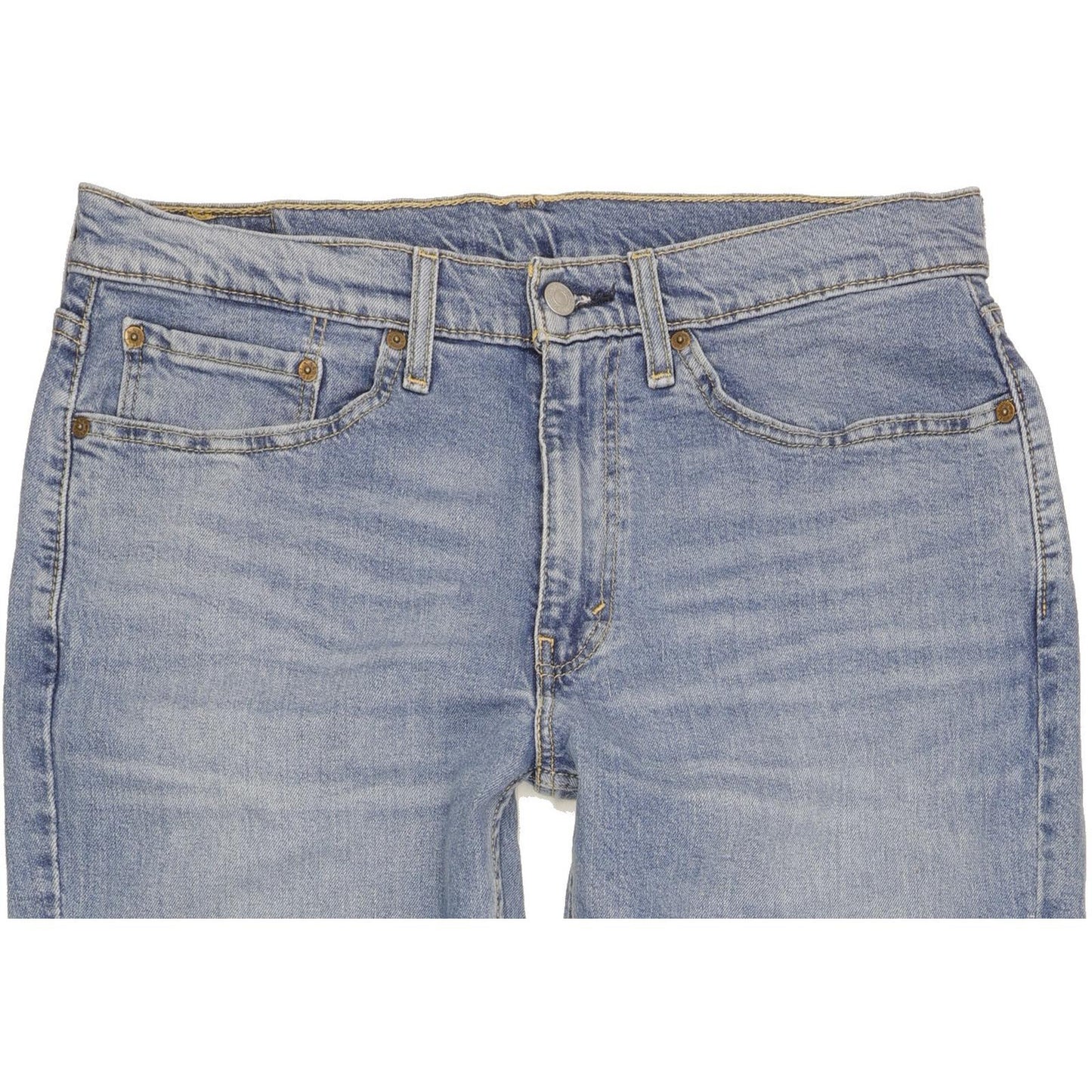 Levi's 514 Men Blue Straight Slim Jeans W34 L34 (106253)