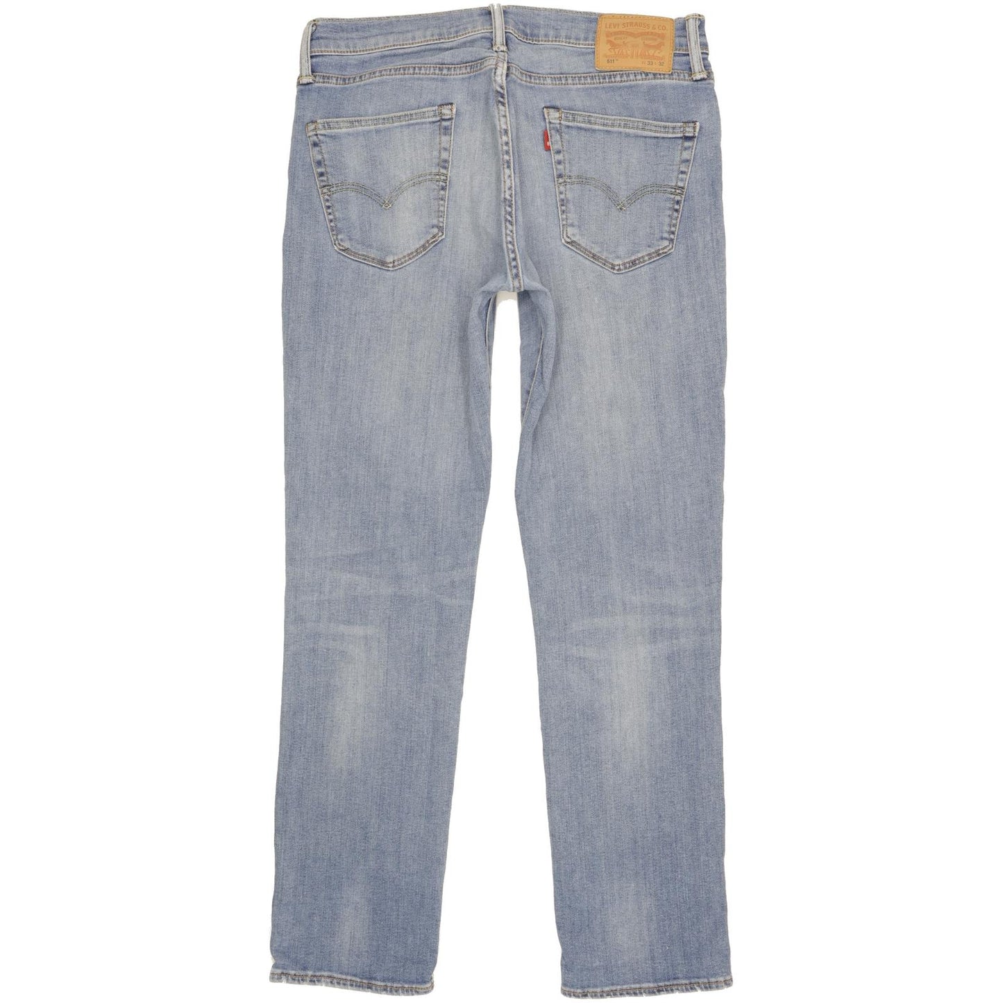 Levi's 511 Men Blue Straight Slim Stretch Jeans W33 L31 (106257)