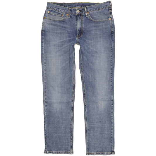 Levi's 514 Men Blue Straight Regular Stretch Jeans W34 L31 (106258)