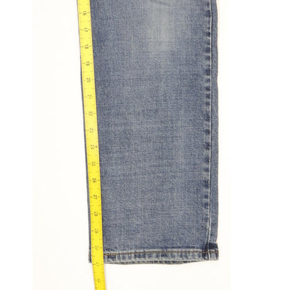 Levi's 514 Men Blue Straight Regular Stretch Jeans W34 L31 (106258)