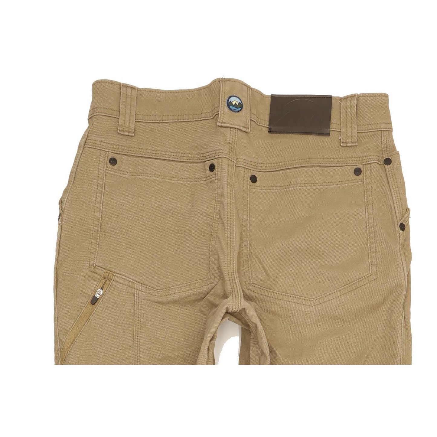Wrangler Men Beige Straight Regular Stretch Jeans W30 L32