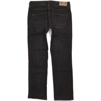 Mustang Emily Women Black Straight Regular Stretch Jeans W29 L29