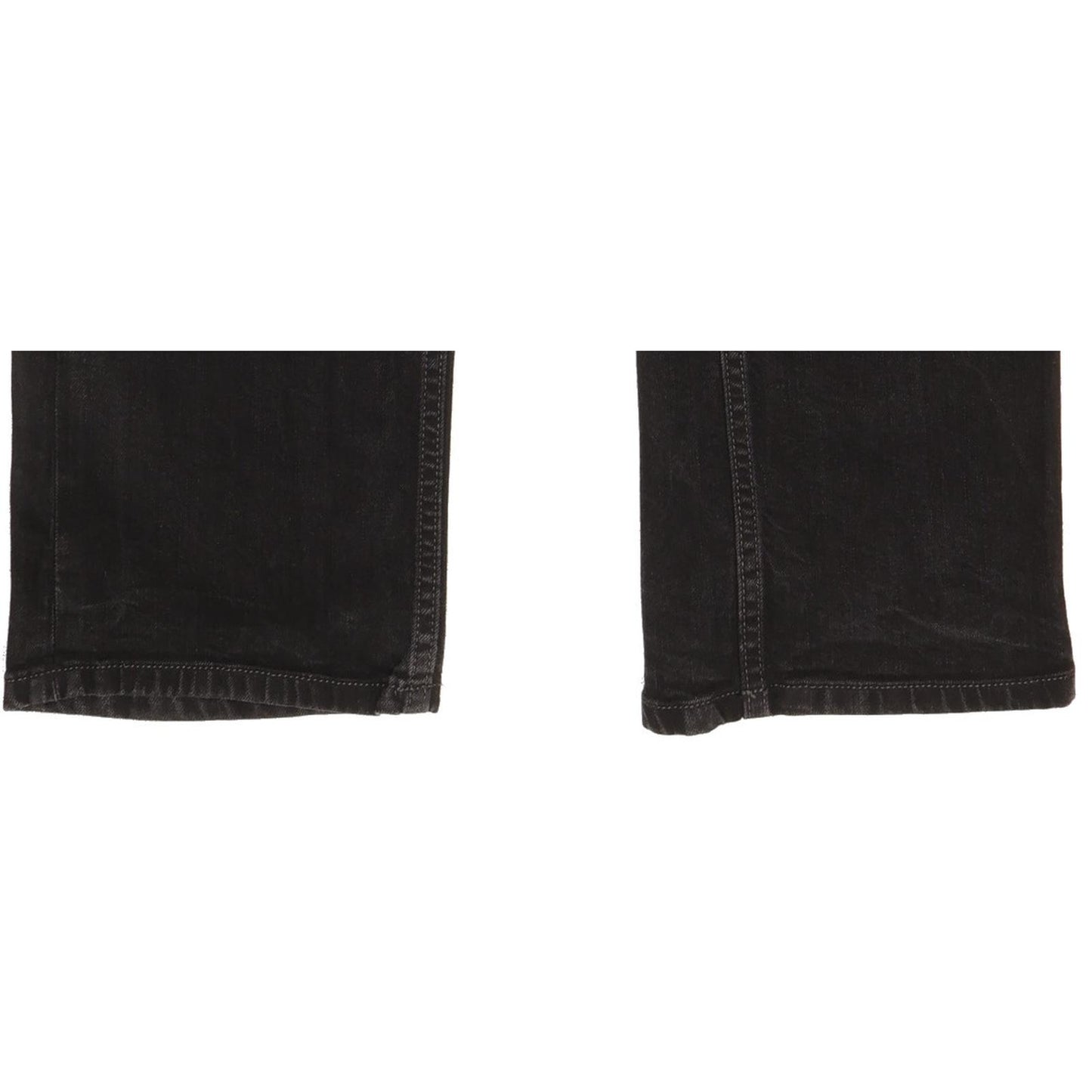 Mustang Emily Women Black Straight Regular Stretch Jeans W29 L29