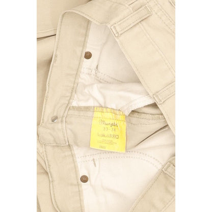 Wrangler Ohio Men Beige Straight Regular Jeans W33 L34