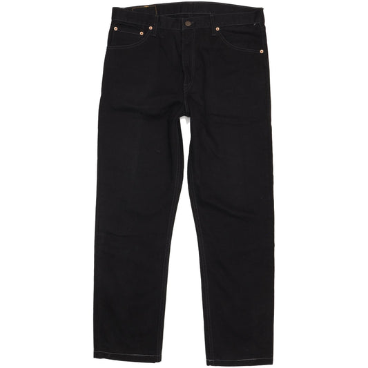 Levi's 521 Men Black Straight Regular Jeans W36 L31