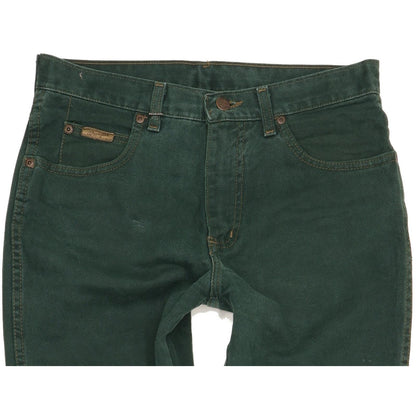 Wrangler Texas Men Green Tapered Regular Jeans W31 L32